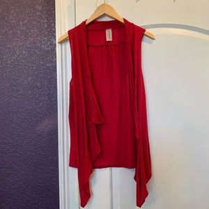 Sleeveless Cardigan